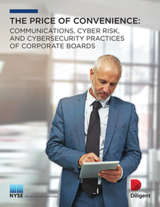 The Price of Convenience: Communications, Cyber Risk, and Cybersecurity Practices of Corporate Boards