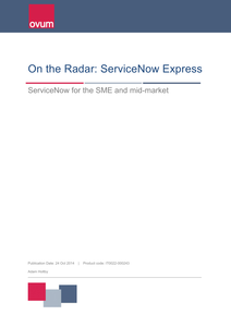 On the Radar: ServiceNow Express