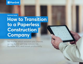 How to Transition to a Paperless Construction Company