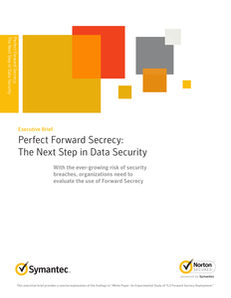 Perfect Forward Secrecy – The Next Step in Data Security