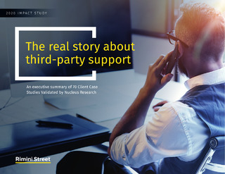 2020 Impact Study — The Real Story About Third-Party Support