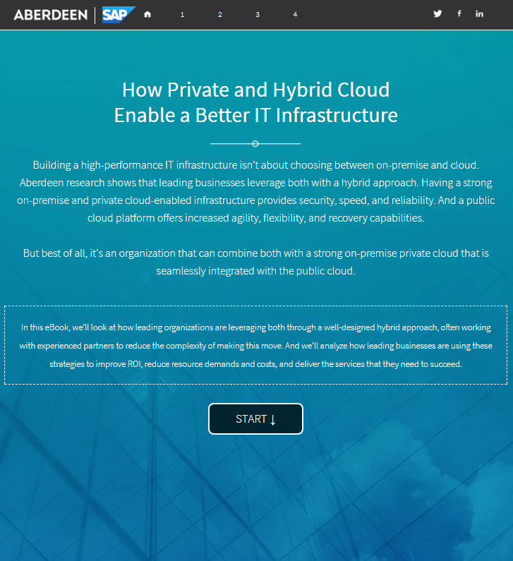 Transform to a More Agile IT Infrastructure with Private Cloud