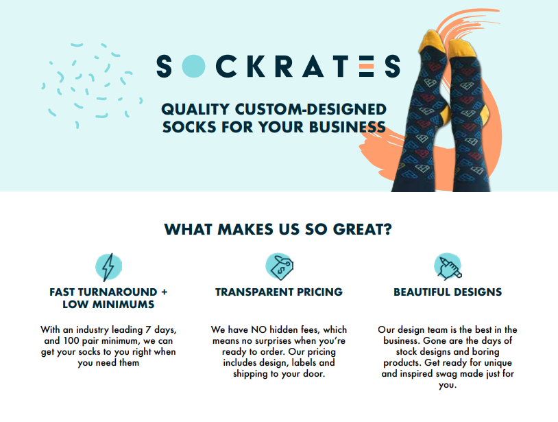 Quality Custom-Designed Socks for Your Business
