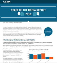 State of the Media 2016