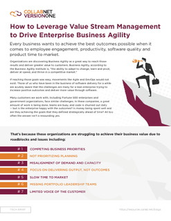 How to Leverage Value Stream Management to Drive Enterprise Business Agility