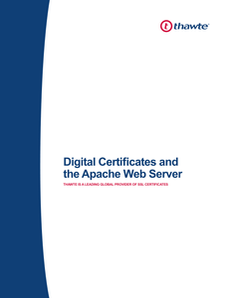 Securing your Apache Web Server with a Thawte Digital Certificate