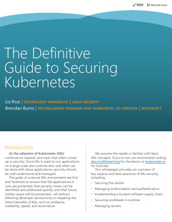 The Definitive Guide to Securing Kubernetes