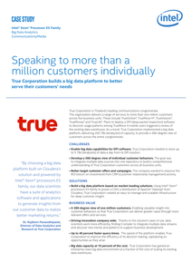True Corporation: Speaking to More Than a Million Customers Individually