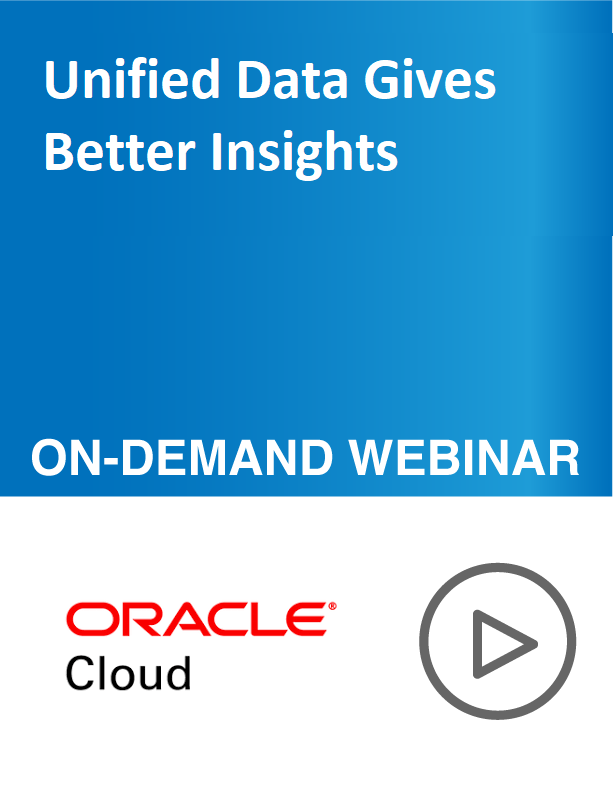 Video: Unified Data Gives Better Insights