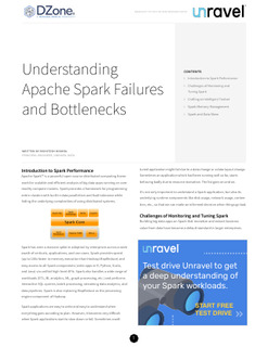 Understanding Apache Spark Failures and Bottlenecks