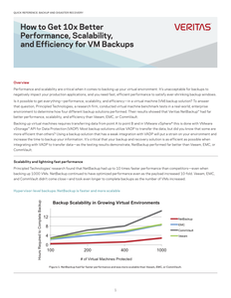 How to Get 10x Better Performance Scalability and Efficiency for VM Backups