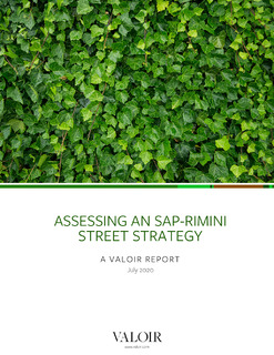 Valoir Research Report: Assessing an SAP-Rimini Street Strategy