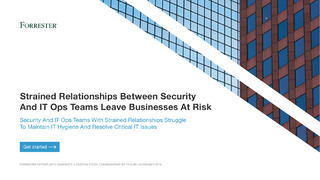Strained Relationships Between Security And IT Ops Teams Leave Businesses At Risk