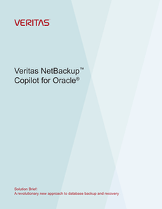 Veritas NetBackup Copilot for Oracle