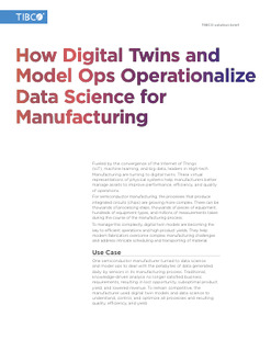 Digital Twins and Model Ops: Operationalizing Data Science for Manufacturing