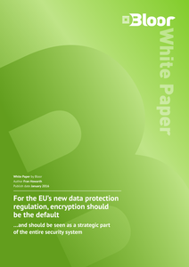 For the EU’s new data protection regulation, encryption should be the default