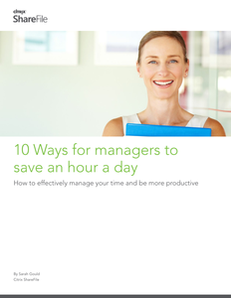 10 Ways for Managers to Save an Hour a Day