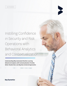 Instilling Confidence in Security and Risk Operations with Behavioral Analytics and Contextualizaiton