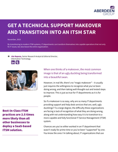 Aberdeen Get a Technical Support Makeover and Transition to an ITSM Star