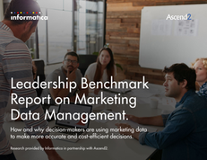 Leadership Benchmark Report on Marketing Data Management