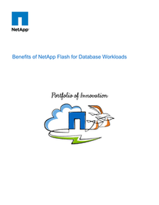 Benefits of Flash for Database Workloads