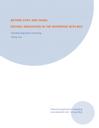 Beyond Sync and Share: Driving Innovation in the Enterprise with Box