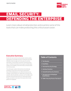 Email Security: Defending the Enterprise