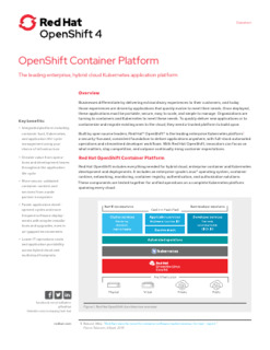 Red Hat OpenShift Container Platform