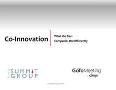 Co – Innovation: What the Best Companies Do Differently