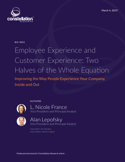 Employee Experience and Customer Experience: Two Halves of the Whole Equation