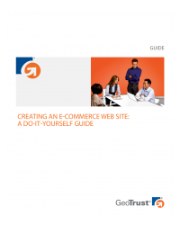 Creating an E-commerce Web Site: A Do-It-Yourself Guide