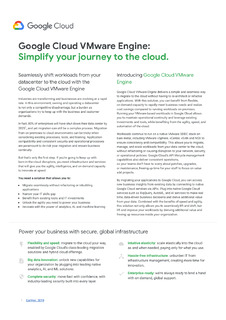 Simplify Your Journey to the Cloud