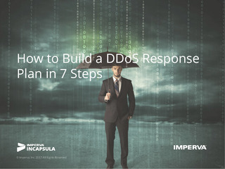 How to Build a DDoS Response Plan in 7 Steps