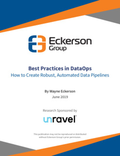 Eckerson Group Report – Best Practices in DataOps, How to Create Robust, Automated Data Pipelines