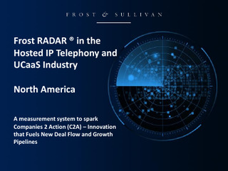 Frost & Sullivan 2019 UCaaS Radar Report