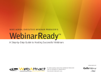 Webinar Ready: A Step by Step Guide to Hosting Successful Webinars