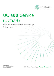 UC as a Service (UCaaS)
