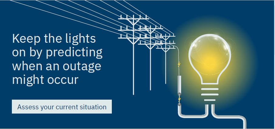 Keep the lights on by predicting when an outage might occur