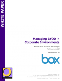 Managing BYOD in Corporate Environments