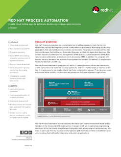 Red Hat Process Automation