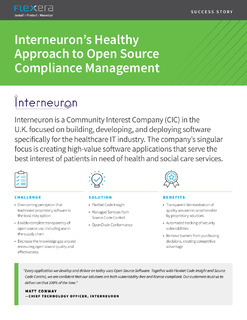 A Healthy Approach to Open Source Compliance Management – Case Study