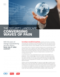 The Security Landscape: Converging Waves of Pain (IDG Research)