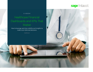 Healthcare Financial Dashboards and KPIs That Matter