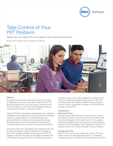 Take Control of Your PST Problem