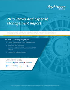 2015 Travel and Expense Management Report