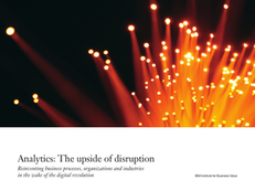 Analytics: The Upside of Disruption