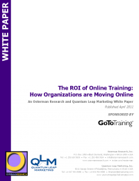 The ROI of Online Training: How Organizations are Moving Online