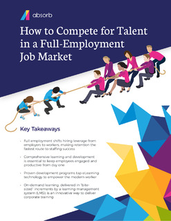 How to Compete for Talent in a Full-Employment Job Market