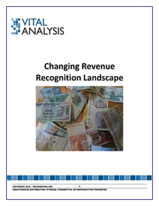 Changing Revenue Recognition Landscape