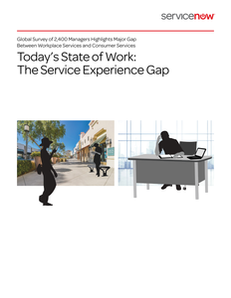Today’s State of Work – The Service Experience Gap